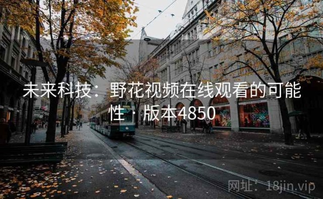 未来科技：野花视频在线观看的可能性 · 版本4850