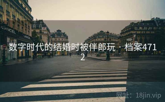 数字时代的结婚时被伴郎玩 · 档案4712