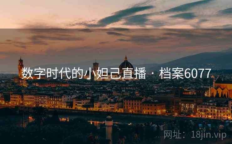 数字时代的小妲己直播 · 档案6077
